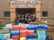 FFA donating time and supplies